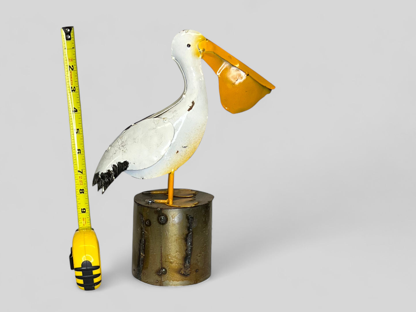 Pelican Metal Garden Sculpture