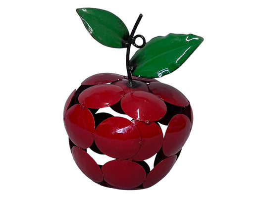 Apple Decoration with Circular Body Design