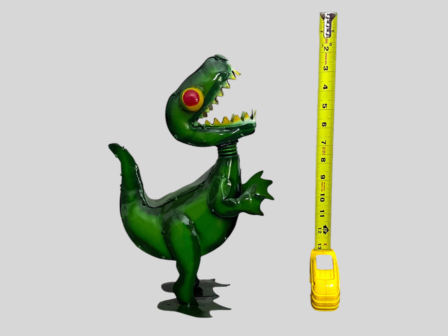 Green Trex Dinosaur Garden Sculpture