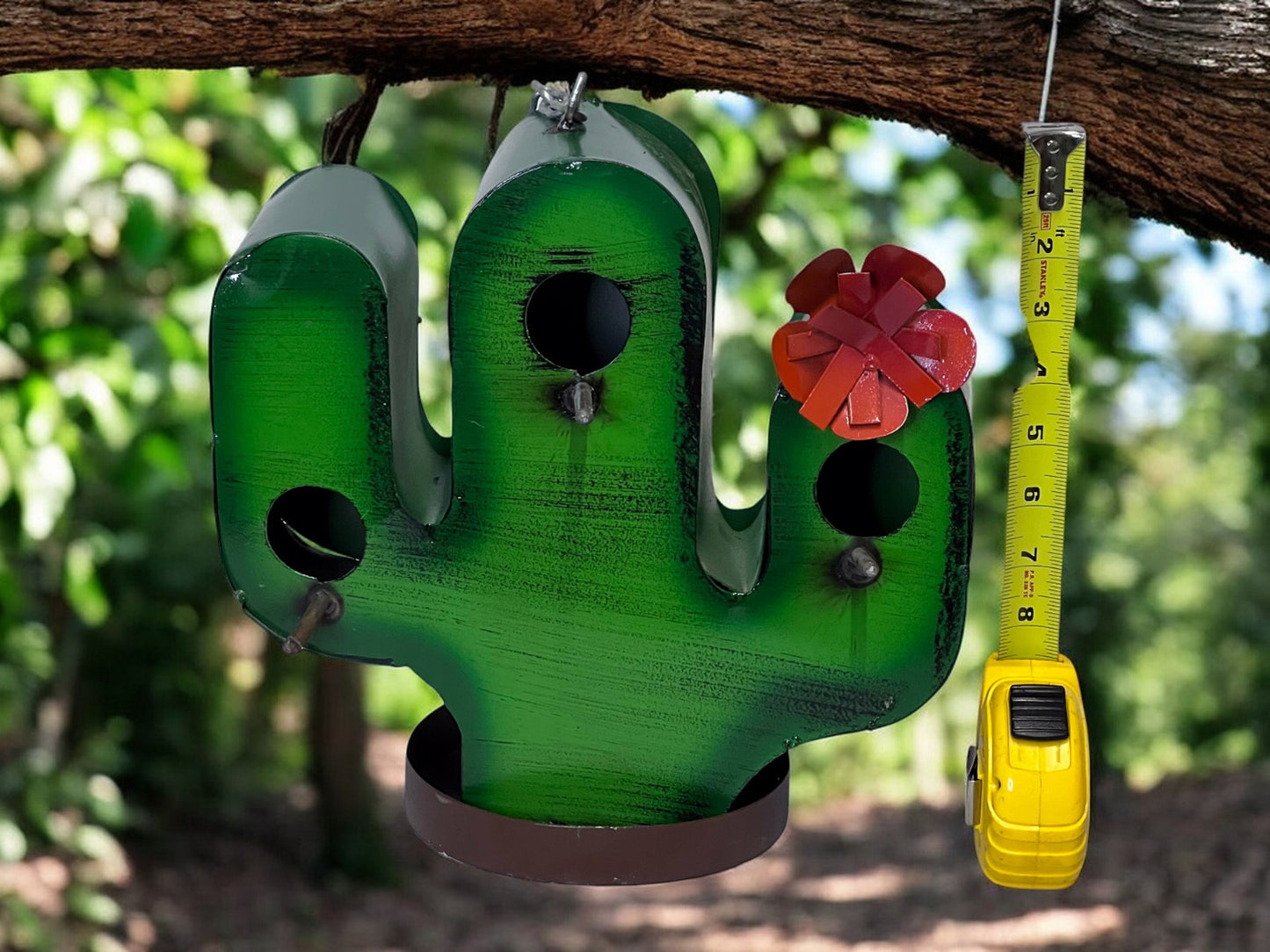 Cactus Hanging Birdhouse