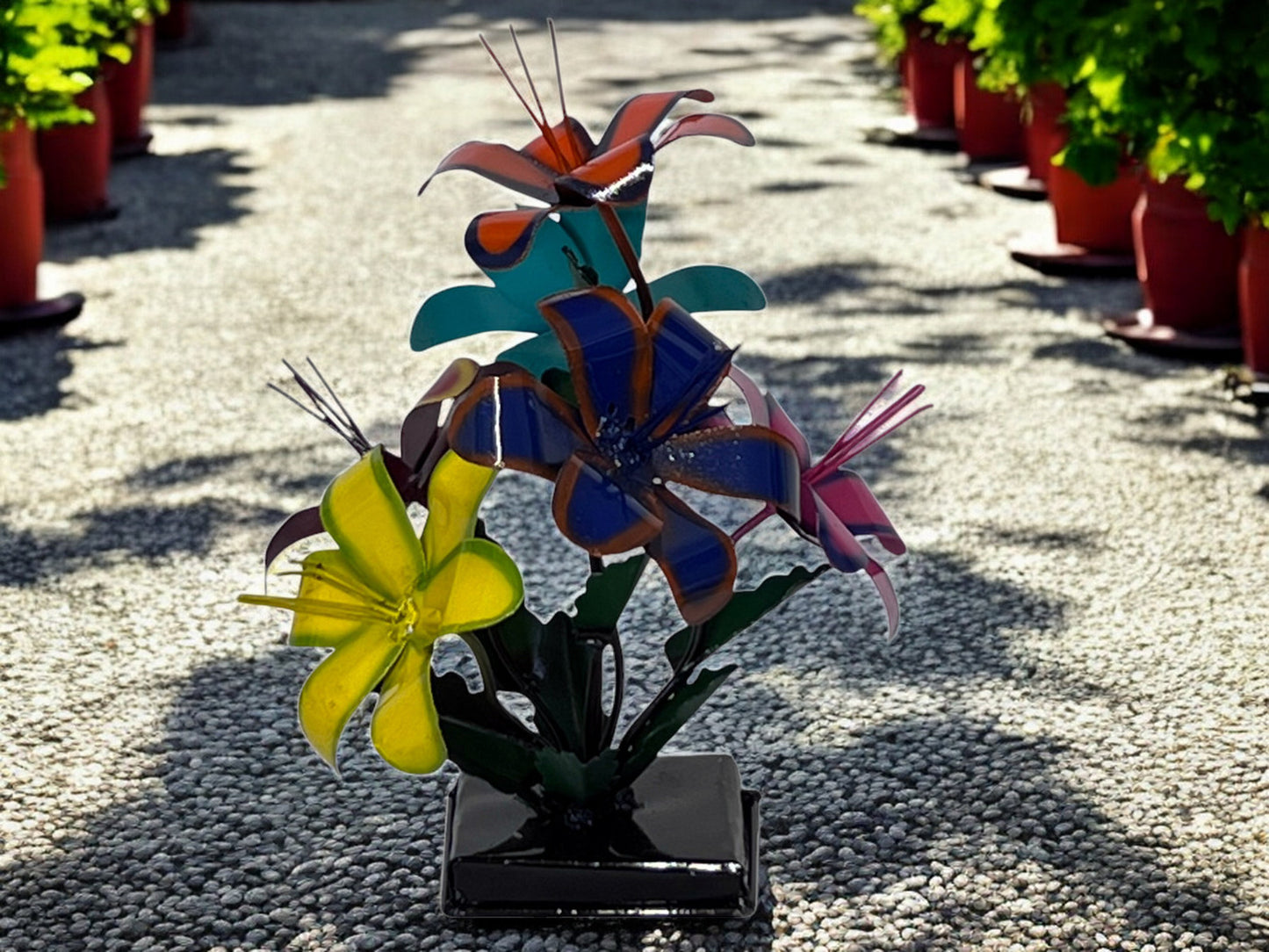 Vibrant Lily Flower Bush