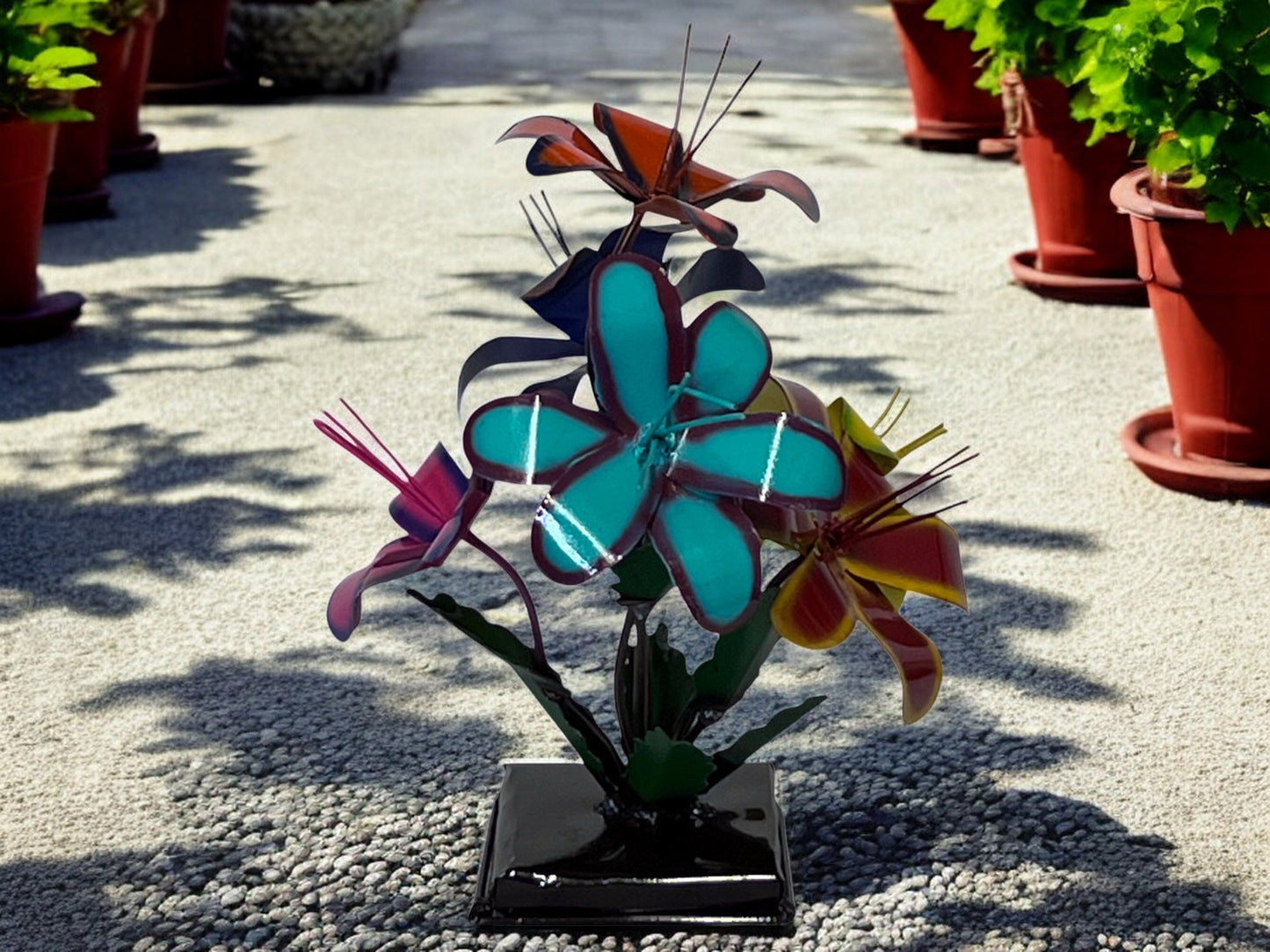 Vibrant Lily Flower Bush