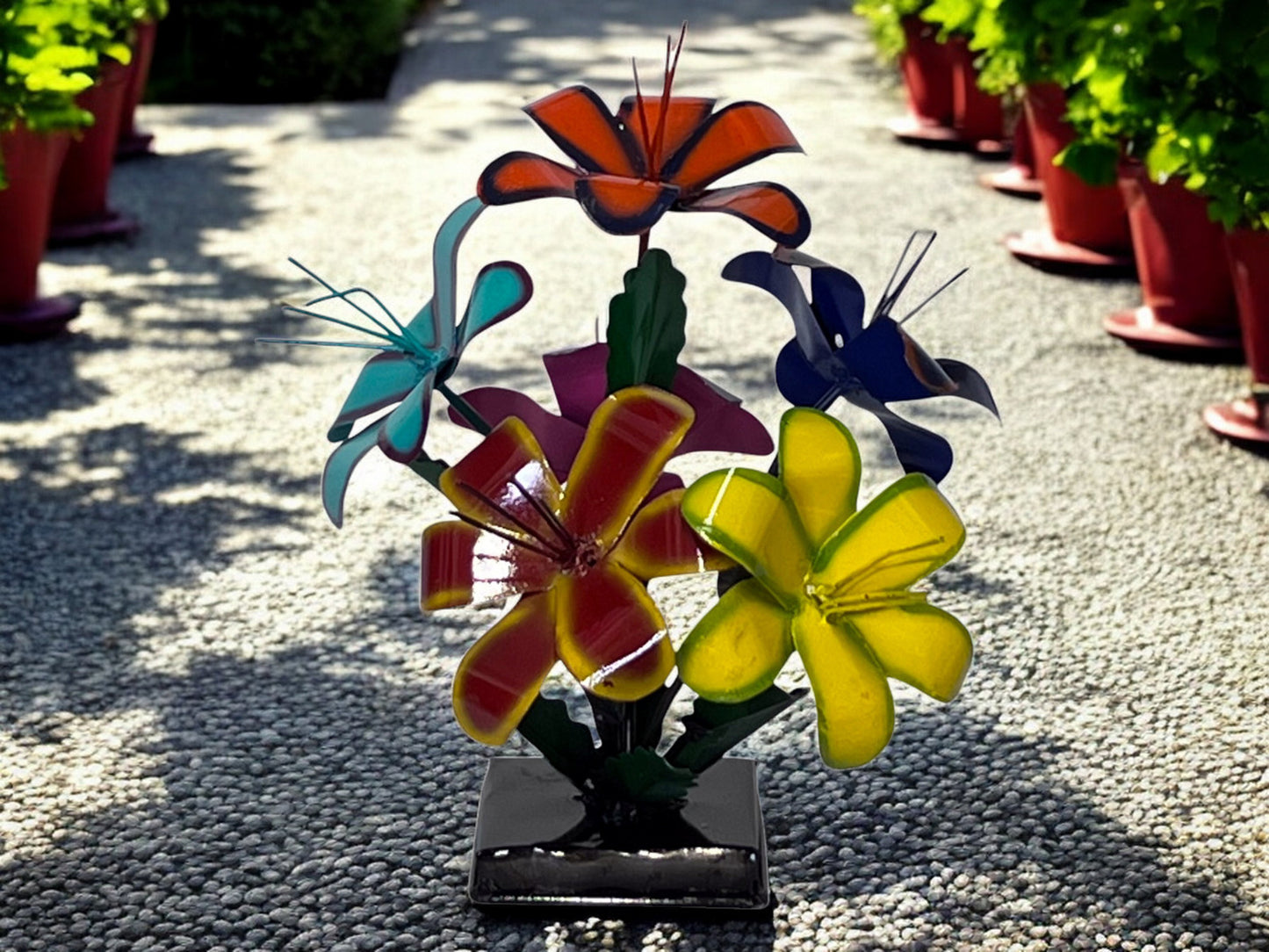 Vibrant Lily Flower Bush