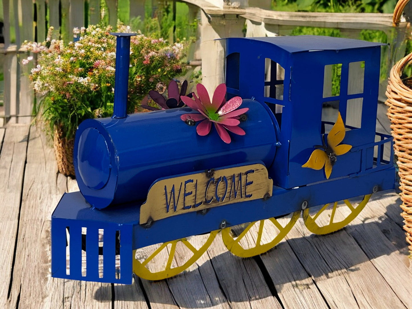 Metal Welcome Train