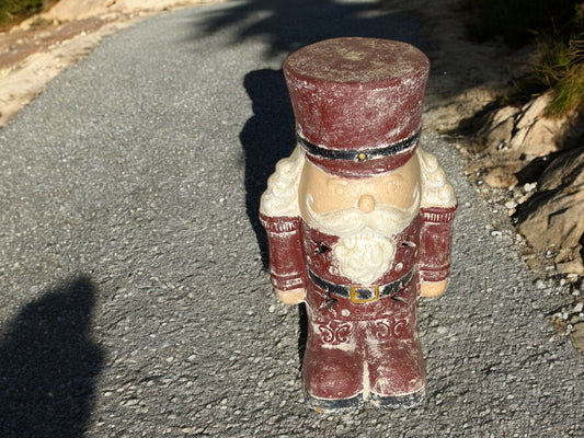 Pottery Candle Holder Nutcracker Lantern