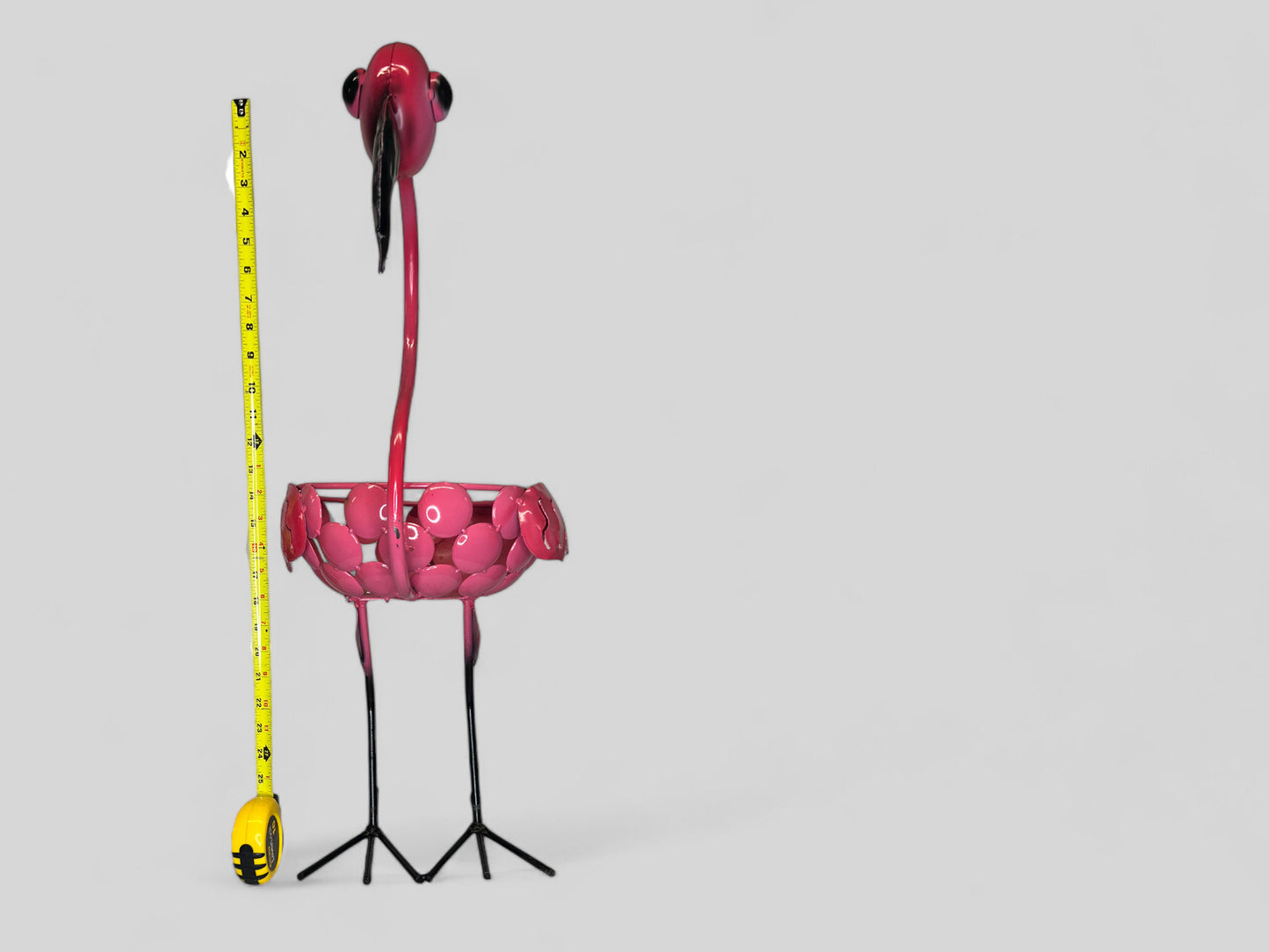 Pink Flamingo Plant Stand