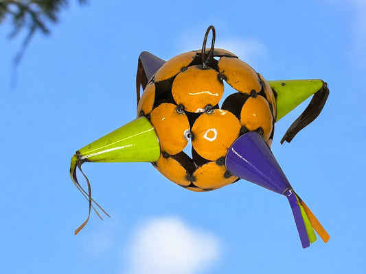 Colorful Hanging Pinata Garden Sculpture